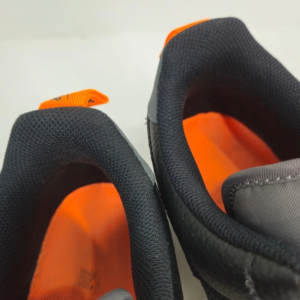 Nike Air Force 1 Low Black Grey‎ Orange DH0955 001 Men's Shoes Size 12